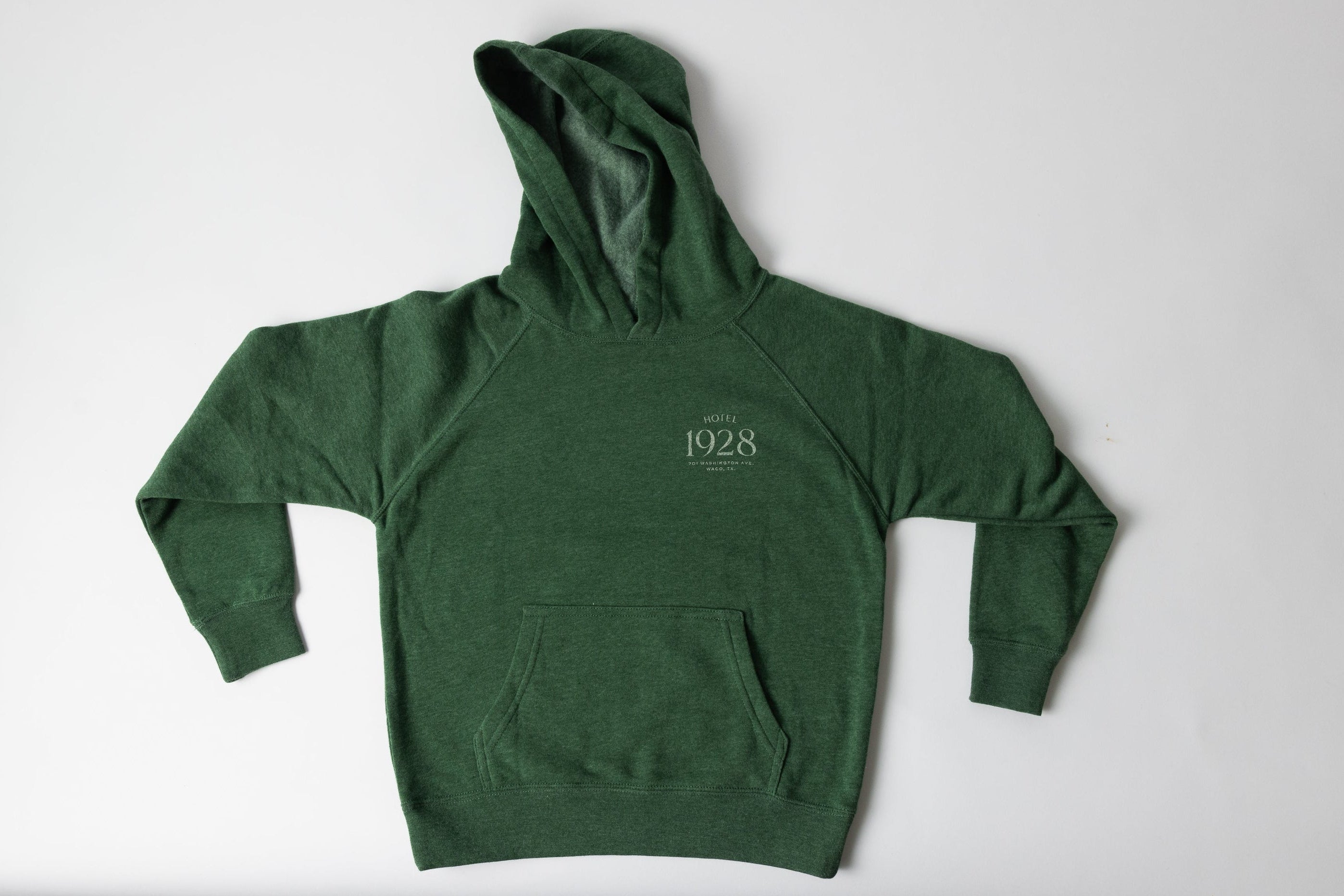 Hotel 1928 Dapper Downtown Checkered Kid's Green Hoodie
