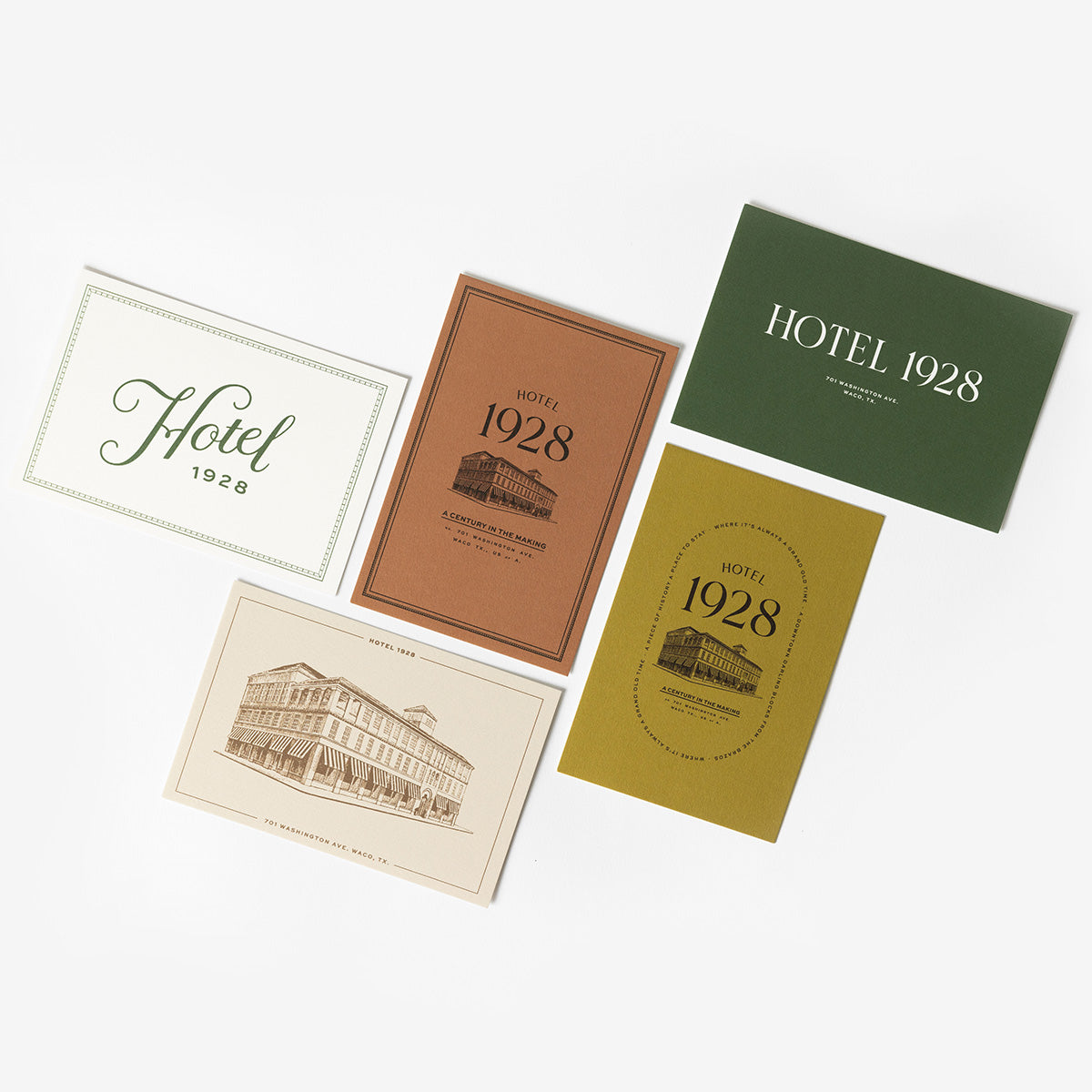 Hotel 1928 Postcard Set