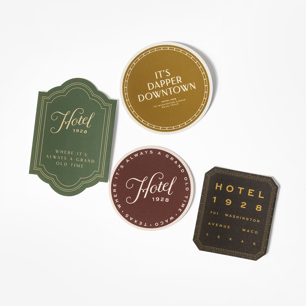 Black Hotel 1928 Sticker