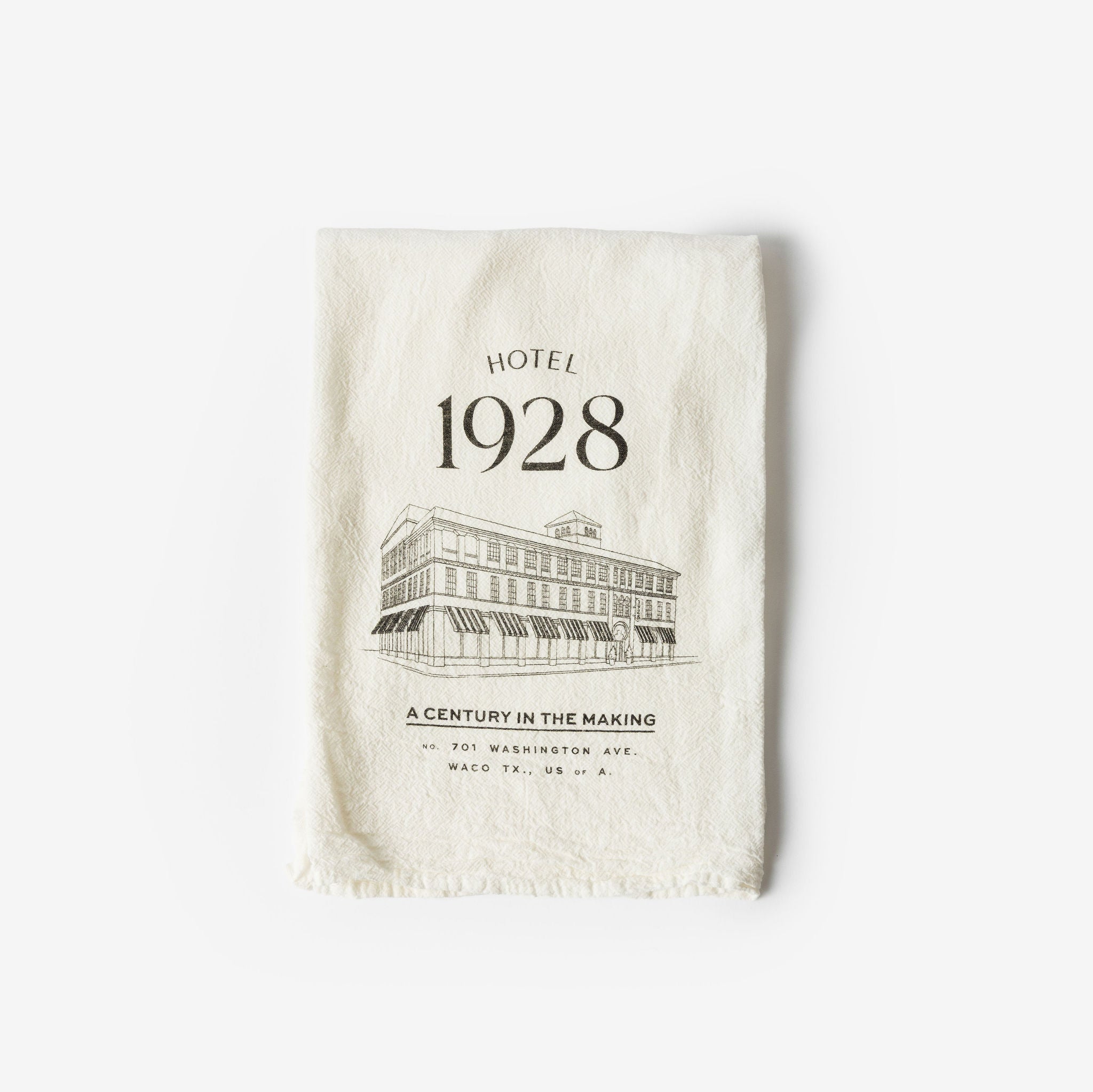 Century in the Making Tea Towel
