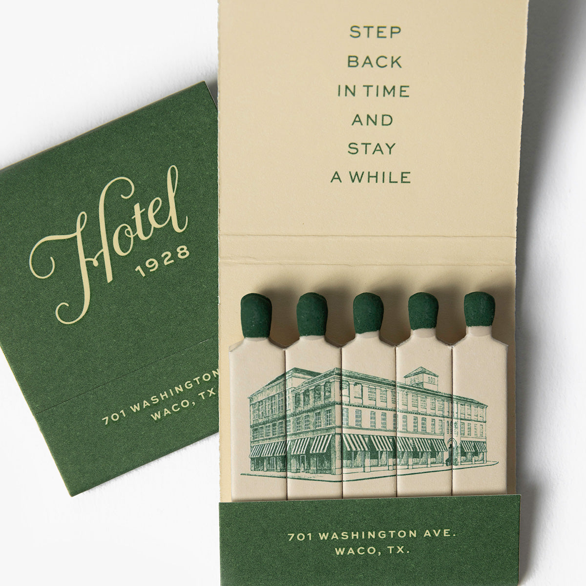 Hotel 1928 Match Set