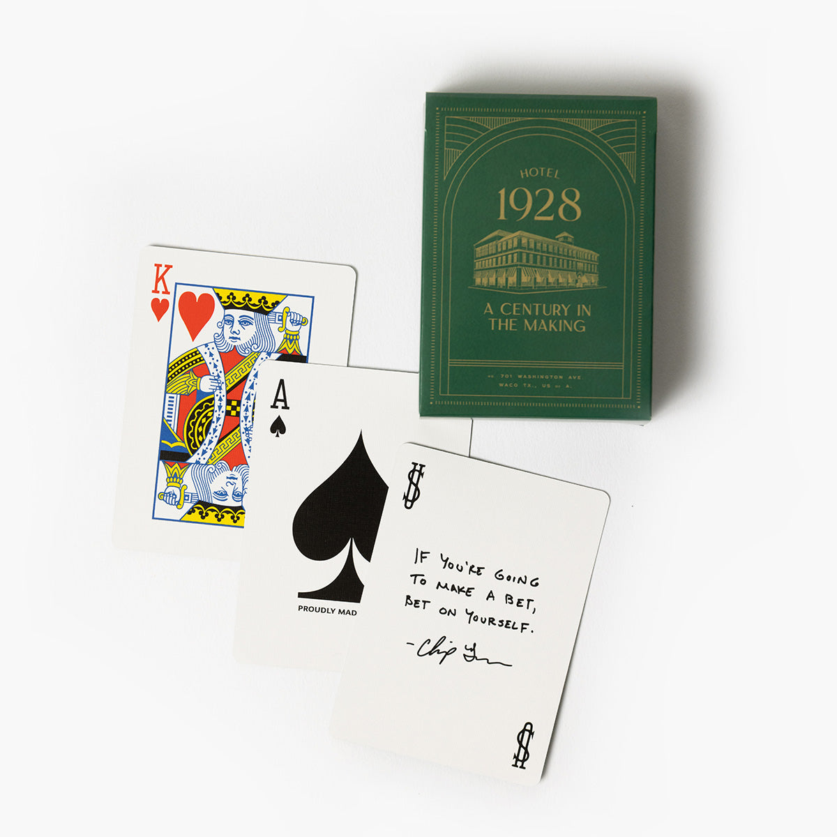 Hotel 1928 Playing Cards